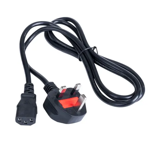 Power Cable Akyga AK-AG-01A British CCA BS 1363 (Type G) | IEC C13 1.5 m UK