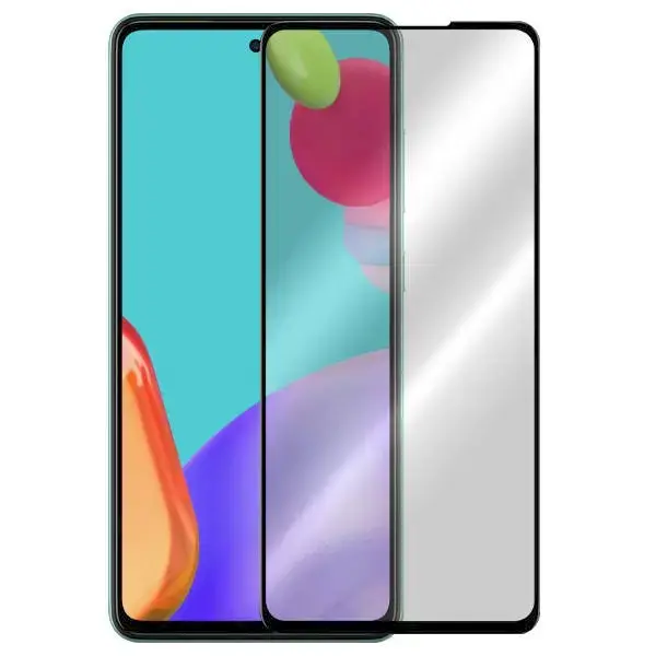HOFI Fusion 5D pilnam ekrānam aizsargstikls telefonam Samsung Galaxy A72 | A72 5G melns