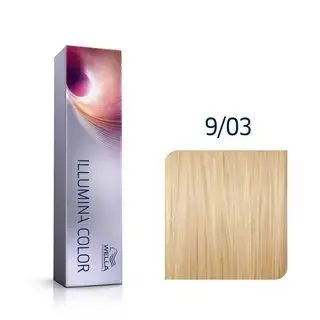 Wella Professionals Illumina Color Professionelle Permanente Haarfarbe 9/03 60 Ml