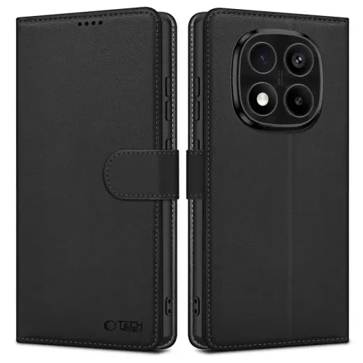 TECH-PROTECT WALLET XIAOMI REDMI NOTE 14 PRO 5G | PRO+ PLUS 5G | POCO X7 5G MATTE BLACK