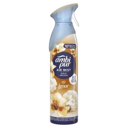 Izsmidzināms gaisa atsvaidzinātājs AMBI PUR Gold Orchid, 185ml