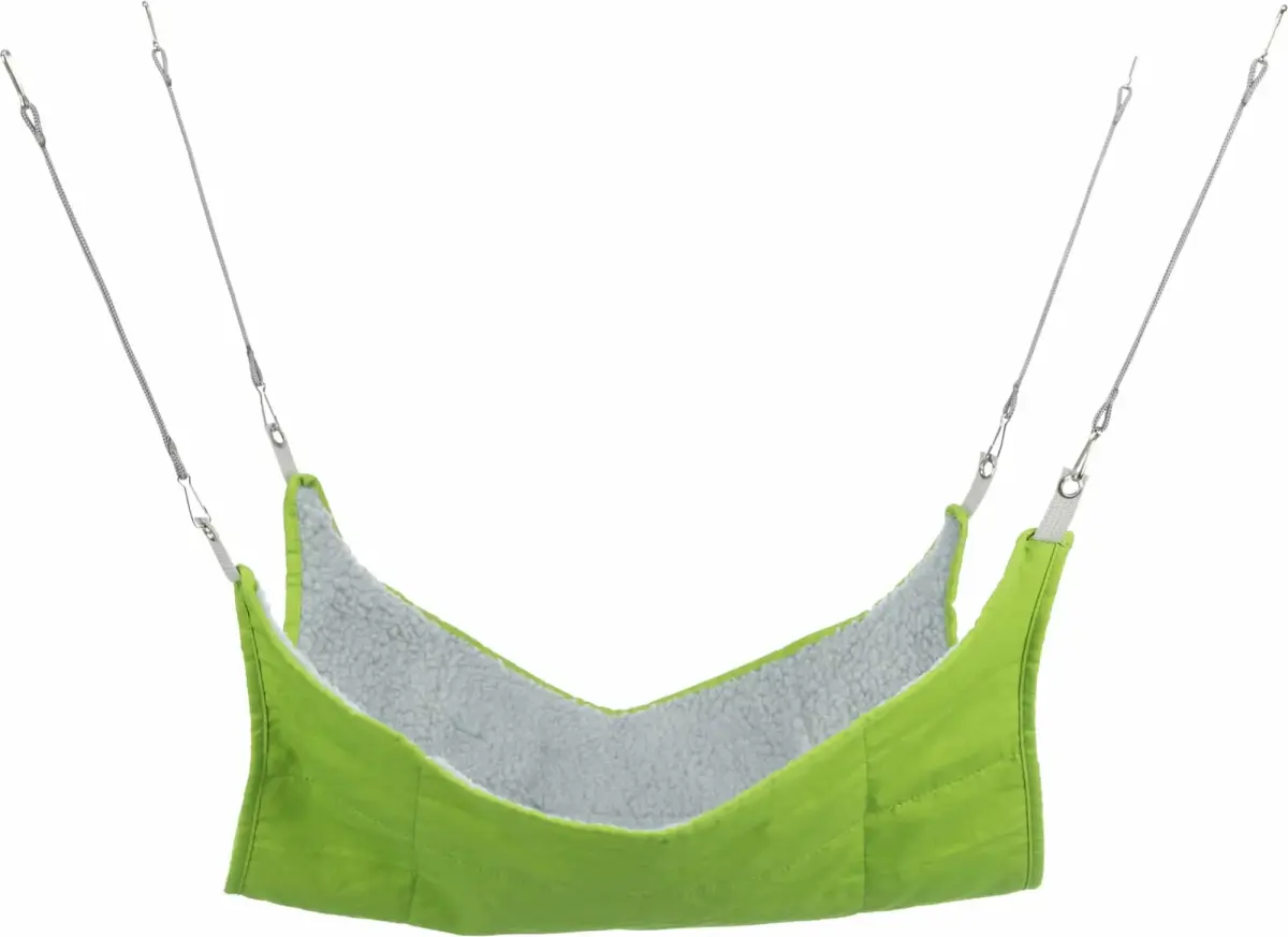 Guļvieta fretkām : Trixie Hammock 45*45 cm, brūna:bēša krāsa