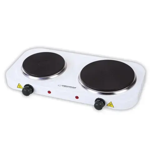Esperanza EKH007W Elektroplītiņa ar 2 sildelementiem 2500W
