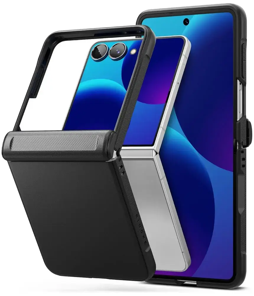 RINGKE ONYX FLAP GALAXY Z FLIP 8 BLACK