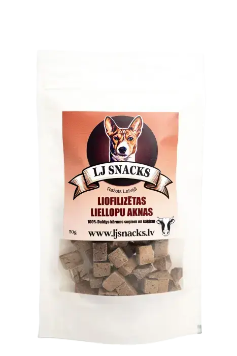 LJ Snacks Freeze-Dried Beef liver 50 g