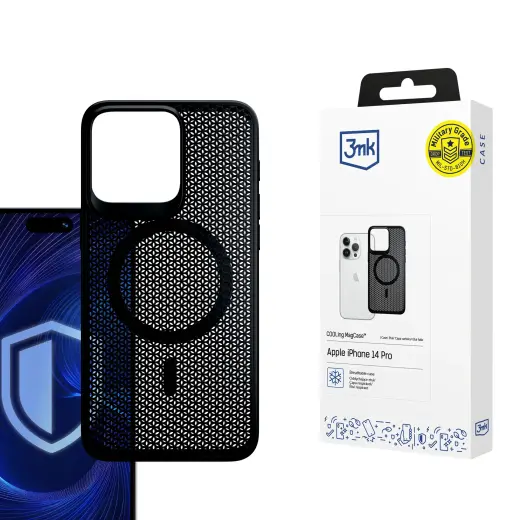 3mk COOLing MagCase phone case with MagSafe support for iPhone 14 Pro