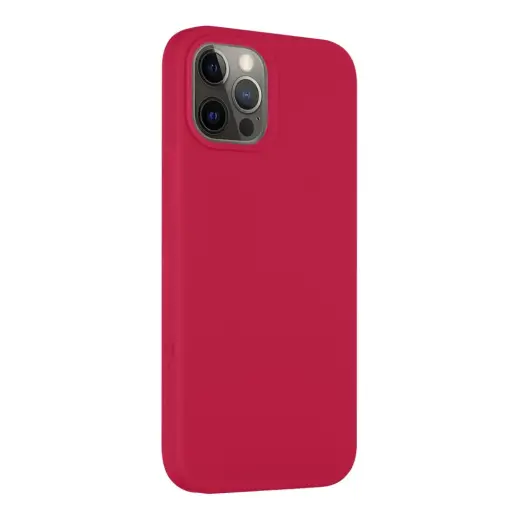 Tactical Velvet Smoothie Cover for Apple iPhone 12 Pro Max Sangria