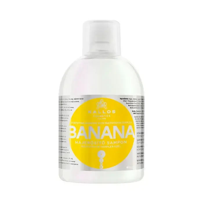 Kallos Cosmetics Banana Shampoo 1000 ml