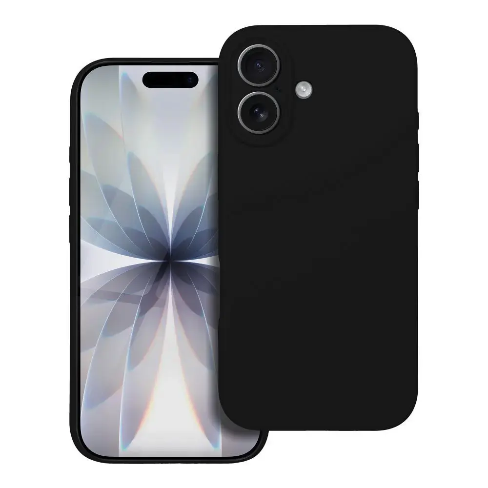 Case SILICONE 2mm for IPHONE 17 compatible with MagSafe black