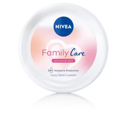 Nivea Family Care Cream (sensitive Skin) - 450 Ml
