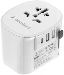 Зарядное устройство Gembird Universal Travel Adapter | 15W