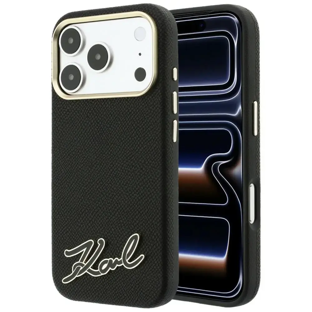 Karl Lagerfeld Grained with Resin Signature