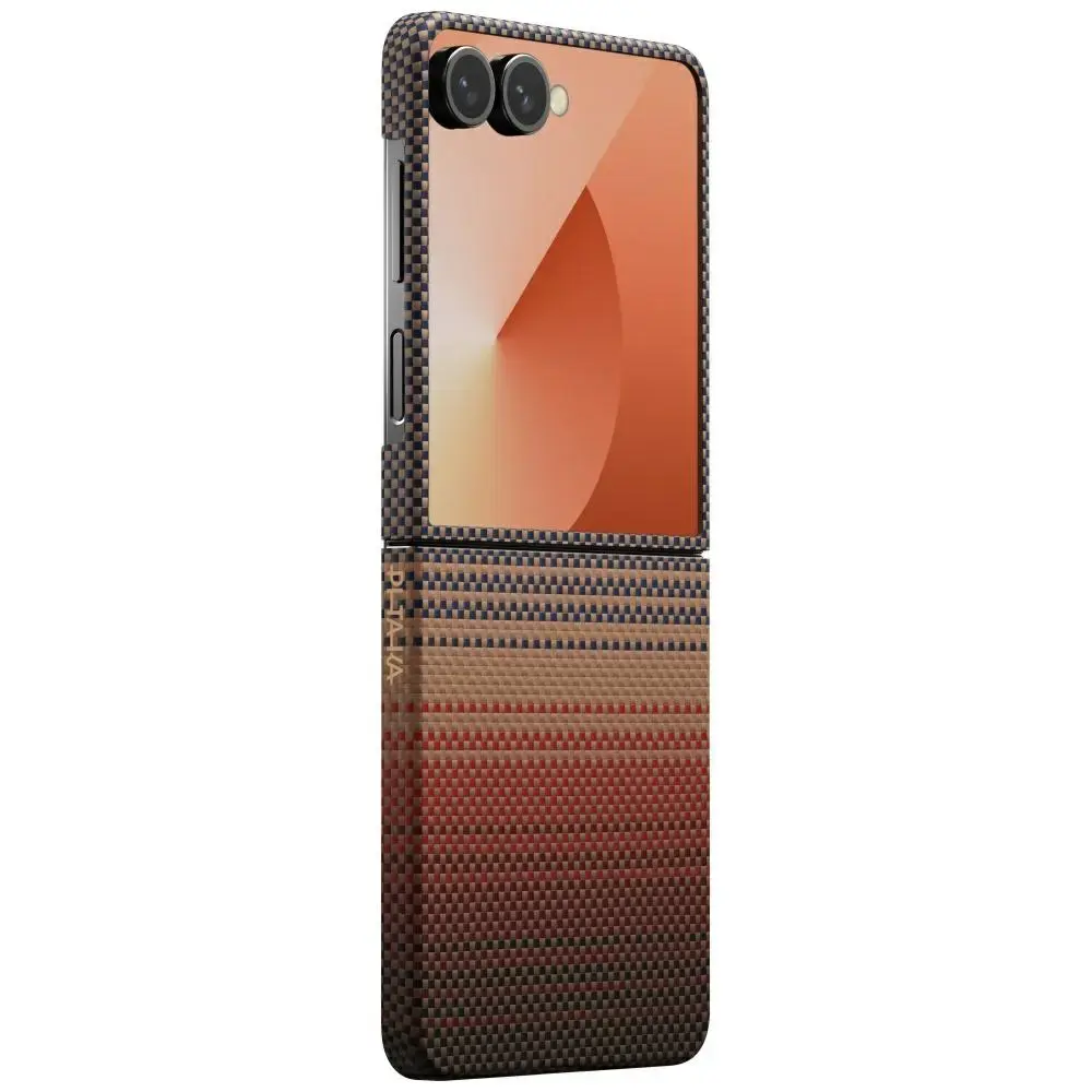 PITAKA Ultra-Slim maciņš telefonam Samsung Galaxy Z Flip7 sunset