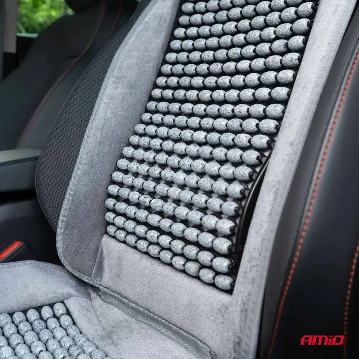 Car seat mat with lumbar support 45x120cm CSM-17 AMIO-04430