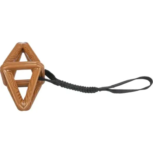 Rotaļlieta suņiem : Trixie CityStyle rhombus on a rope, bungee, TPR, 18 cm|38 cm