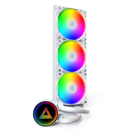 Система жидкостного охлаждения Montech LightFlow ARGB 360 белая