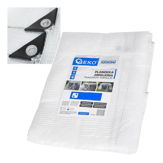 Tugevdatud tent 1.5x2m 100g läbipaistev
