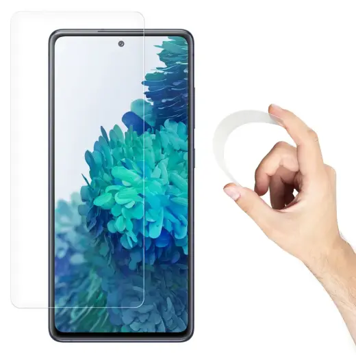 Wozinsky Full Cover Flexi Nano PET aizsargplēve telefona ekrānam Samsung Galaxy A72 4G (A725)