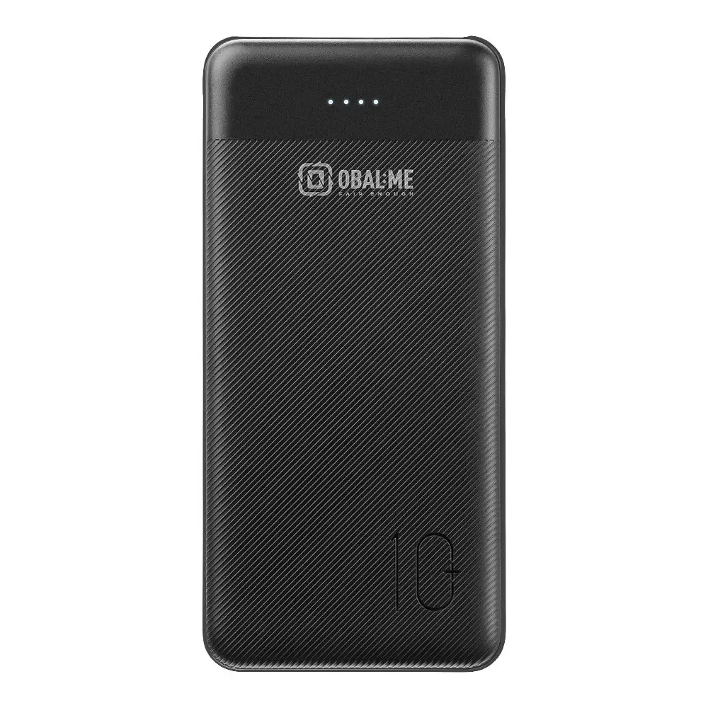 OBAL:ME PowerNest ārējais akumulators (powerbank) | 10 000 mAh | melns