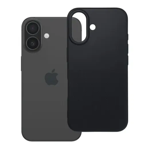 Easy Dual telefono dėklas iPhone 16 juodas