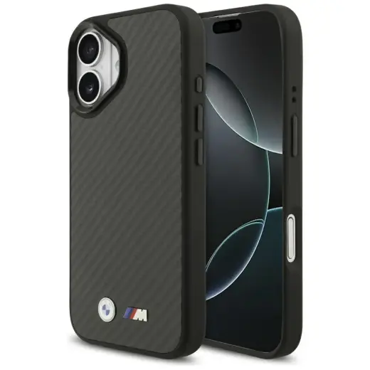 BMW M Kevlar Matt MagSafe Case for iPhone 17 Black