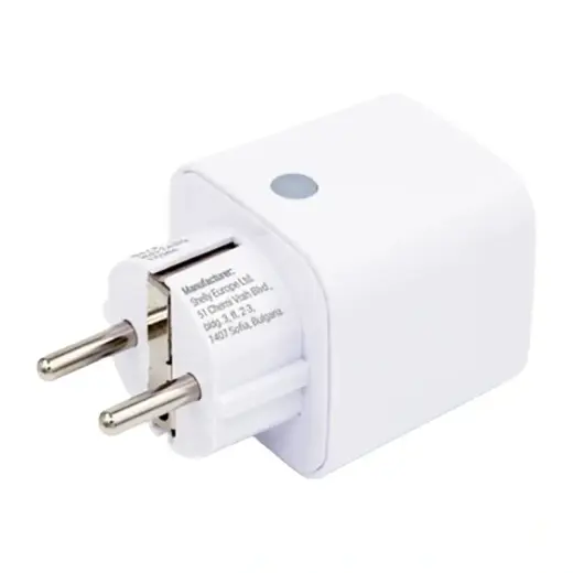 Shelly Plug M Gen3 Wi-Fi Smart Outlet (White)