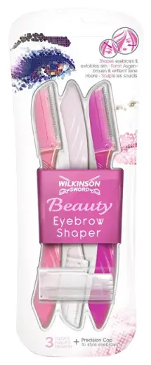 Wilkinson Sword Beauty 3pcs Eyebrow Razor