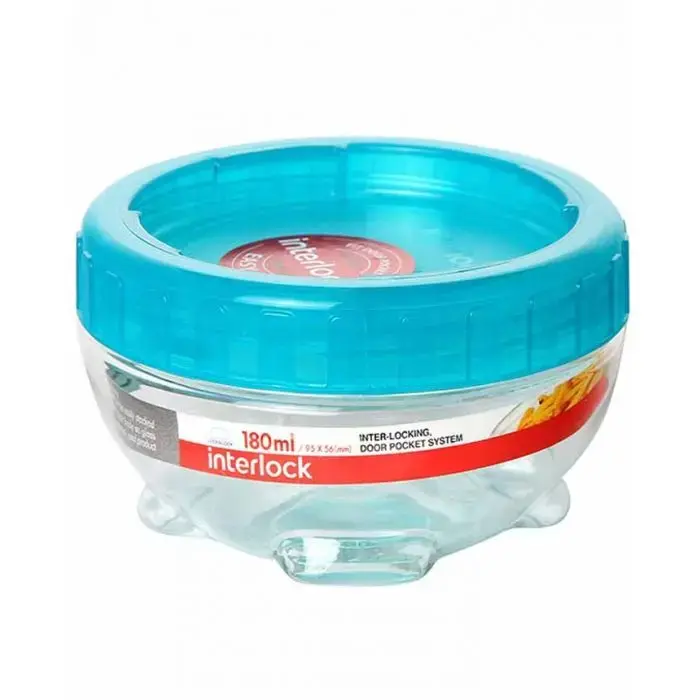 Toidunõu Interlock 180 ml / kruvitav / sinine