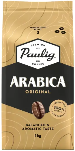 Kafijas pupiņas PAULIG ARABICA, 1 kg