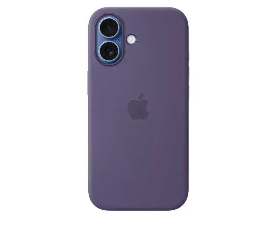 Silicone maciņš ar MagSafe atbalstu telefonam iPhone 17 violets