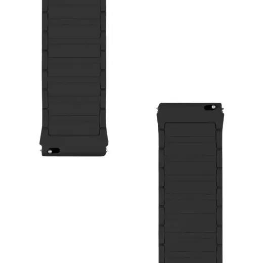 Tactical MagBand universaalne nutikella rihm (22 mm) jaoks | silikoonist | must