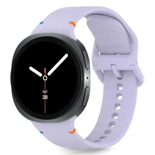 TECH-PROTECT SILICONE SAMSUNG GALAXY WATCH 8 | CLASSIC (40 | 44 | 46 MM) ELEGANT PURPLE