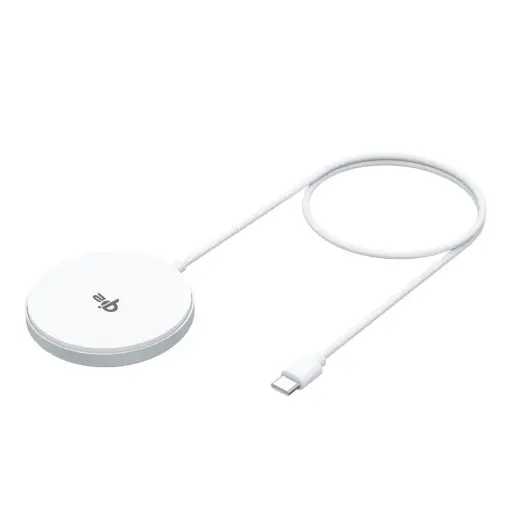Forever MAWC-300 belaidis įkroviklis | Qi 2 | Suderinama su MagSafe | 15W | sidabrinis