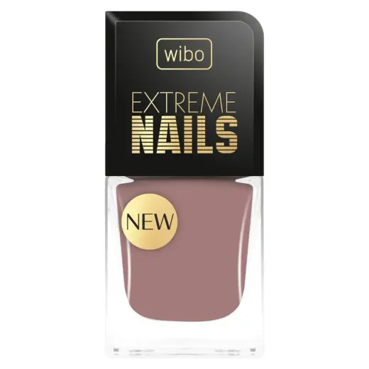 Wibo, Extreme, Full-Coverage, Nail Polish, 550, Dark Beige, 8.5 ml