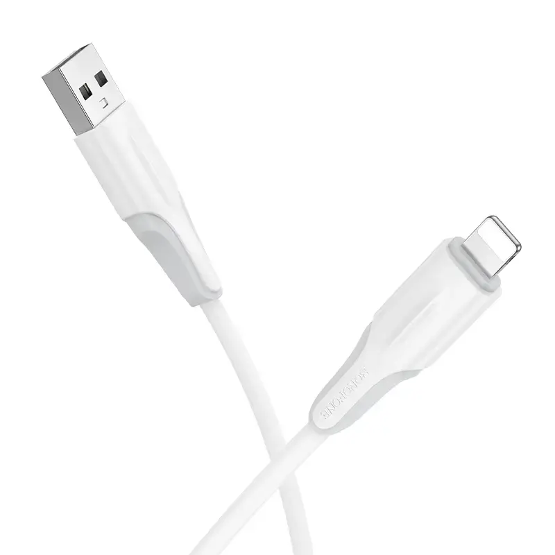 Borofone BX119 New data transfer and charging cable | USB-A to Lightning | 12W | 1m | white