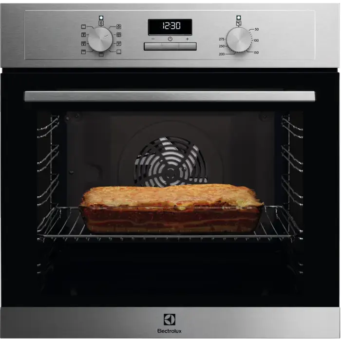Electrolux cepeškrāsns, iebūv., 72l, tērauda