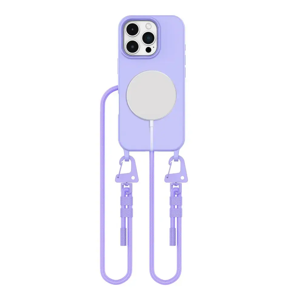 TECH-PROTECT MAGNĒTISKĀ KAKLAROTA MAGSAFE IPHONE 16 PRO LAVANDU KRĀSAS