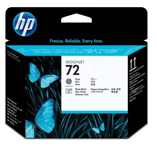 HP 72 Gray and Photo Black DesignJet Printhead