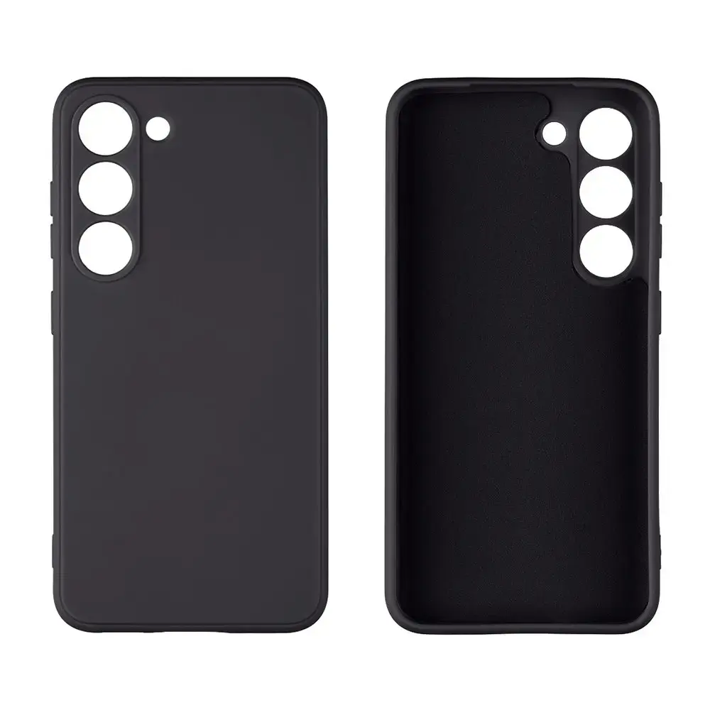 OBAL:ME Matte TPU Case for Samsung Galaxy S23 Black