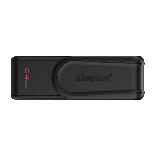 Kingston zibatmiņa 64GB Portable USB 3.2 Gen 1 DataTraveler Exodia S (Black/Black)