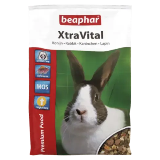 Barība trušiem - Beaphar Xtra Vital Rabbit Food, 2,5 kg