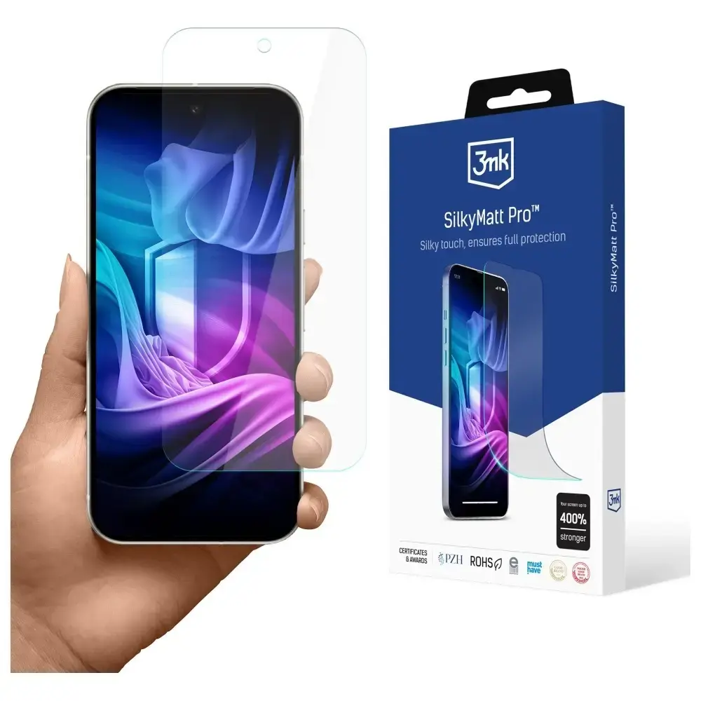 Matte screen protector 3MK Silky Matt Pro for Google Pixel 10 / 10 Pro