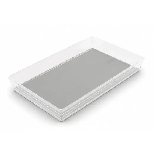 Box Sistemo Organizer 9 39 x 24 x 5 cm läbipaistev/valgushall 