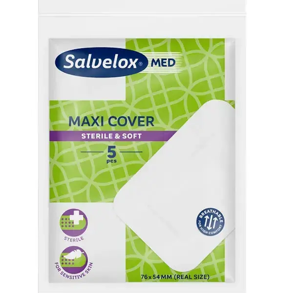 SALVELOX Maxi Cover Plasters 5, 76x54mm