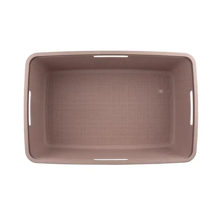 Veļas grozs Jute 46L 59x39x26cm rozā