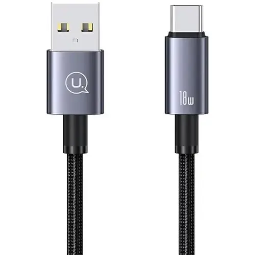 USAMS SJ680USB01 data transfer and charging cable | USB-A to USB-C | 15W | 0.25m