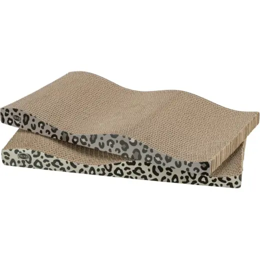 Nagu asināmais - Trixie Scratching Boards Leo, Catnip, 44 × 6 × 25 cm, 2gab