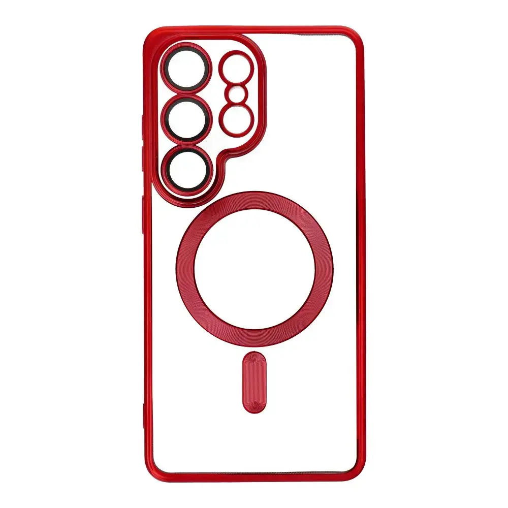 Electro Mag maciņš ar MagSafe atbalstu telefonam Samsung Galaxy S26 Ultra (S948) sarkans