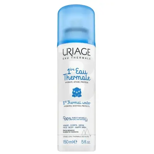 Uriage Bébé Mitrinošs attīrošs krēms 1. termālais ūdens aerosols 150 ml