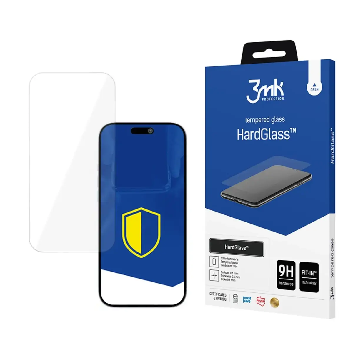 3mk HardGlass tempered glass for Apple iPhone 17 Air